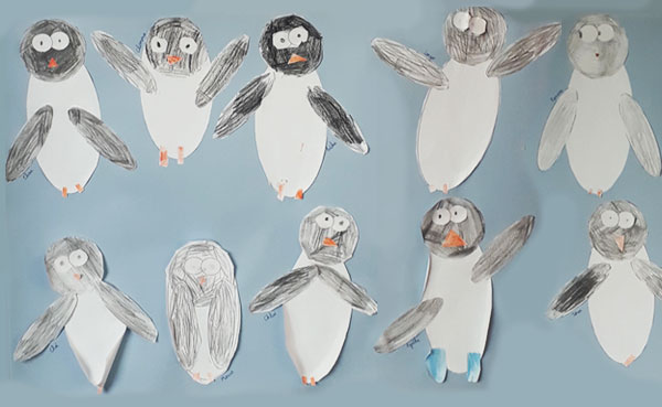 Elodie Brillon • elodie brillon mediation artistique pingouins